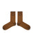 Quasi Skateboards | Quasi Euro Socks - Brown