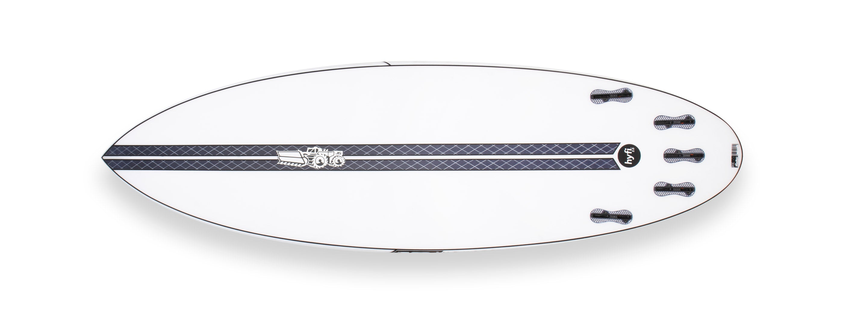 JS Industries Bullseye HYFI 2.0 Round Tail Surfboard Sanbah