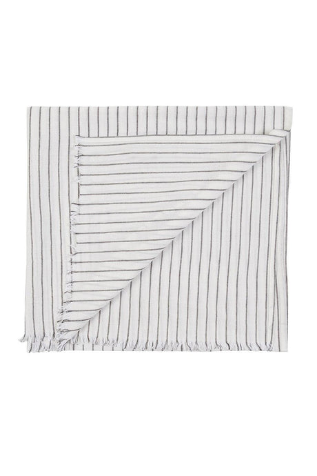Mayde Balmain Towel - White / Black