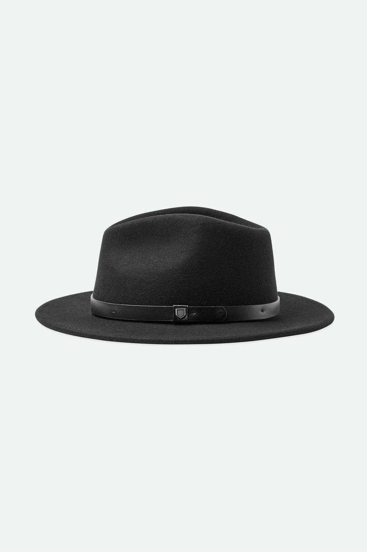 Brixton Messer Fedora - Black/Black | Sanbah Australia