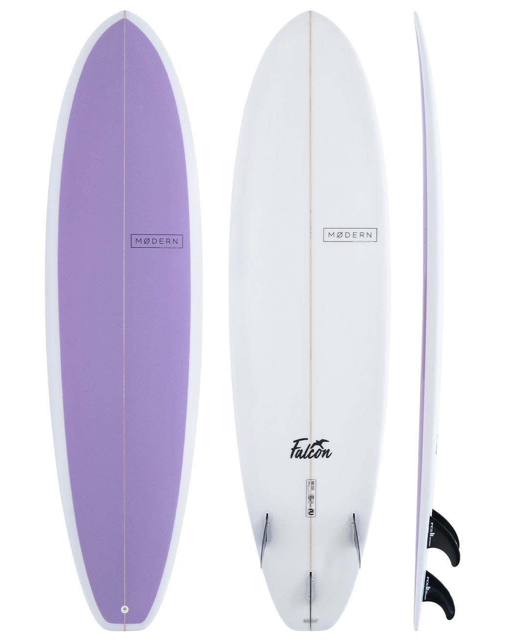 Modern Falcon PU Surfboard - Coloured 2023