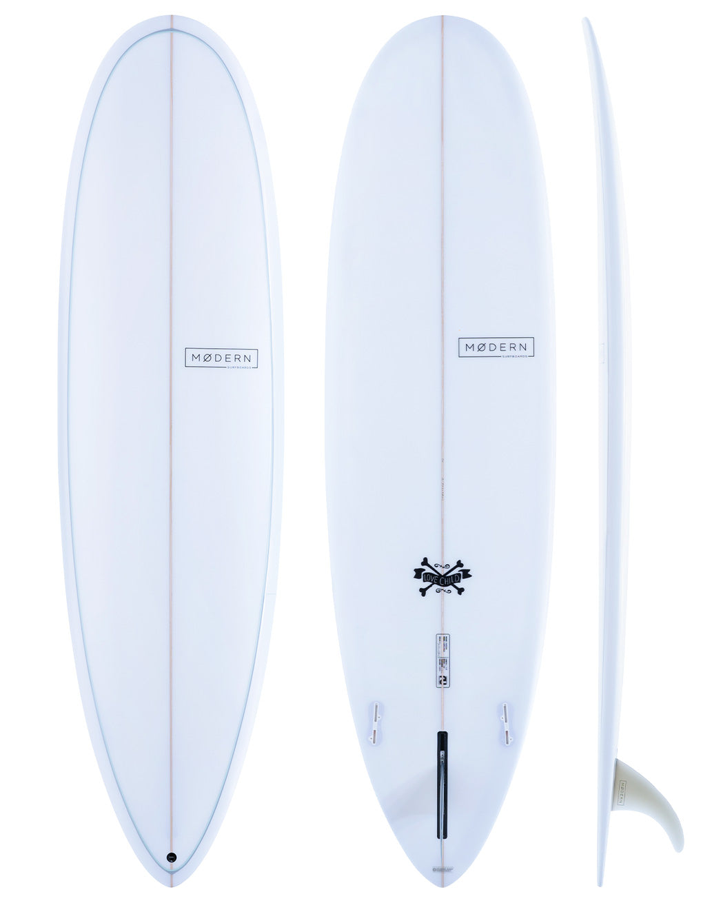 Modern Love Child Mid Length Surfboard 2023