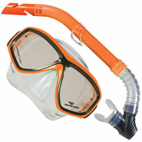 Land & Sea Clearwater Silicone Mark & Snorkel Diving Set