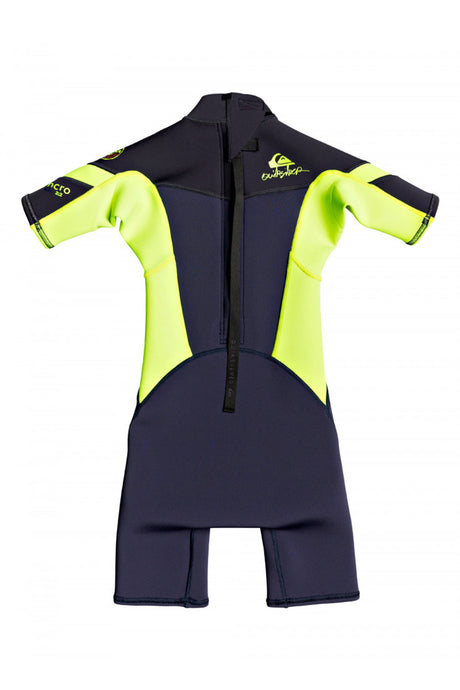 Quiksilver Boys 2-7 Syncro 2/2mm Short Sleeve Flatlock Springsuit Wetsuit