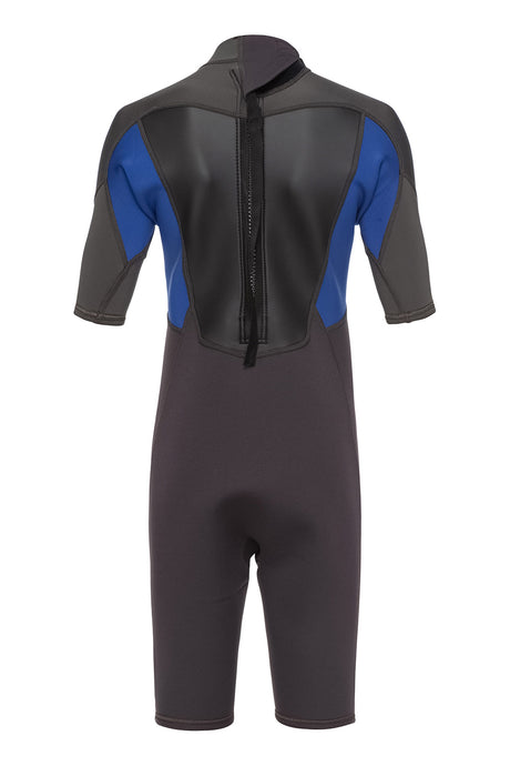 Quiksilver Boys 8-16 Prologue 2/2mm Short Sleeve Back Zip Steamer Springsuit