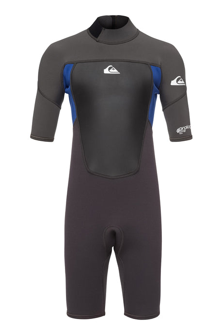 Quiksilver Boys 8-16 Prologue 2/2mm Short Sleeve Back Zip Steamer Springsuit