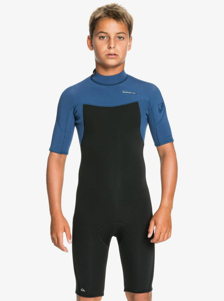 Quiksilver Boys 8-16 2/2mm Everyday Sessions Back Zip Springsuit