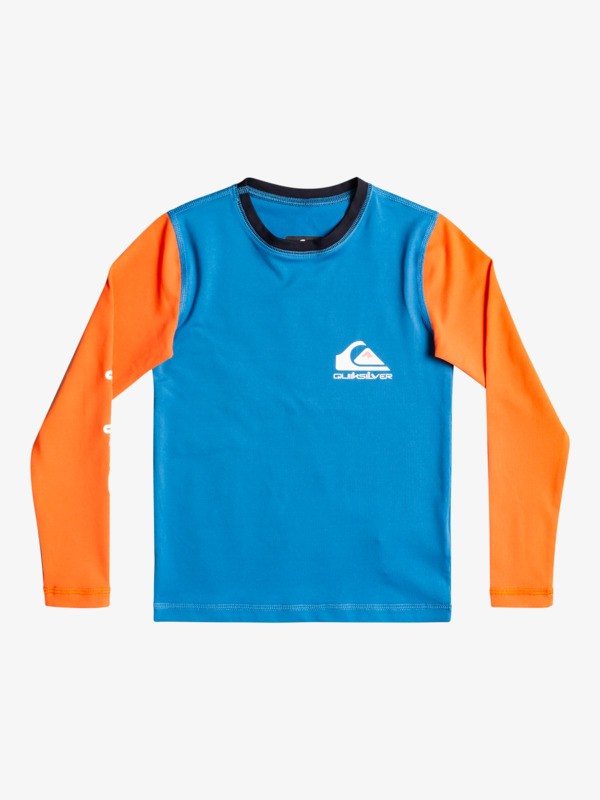 Quiksilver Boys 2 7 Heats Omni Long Sleeve UPF 50 Rash Vest