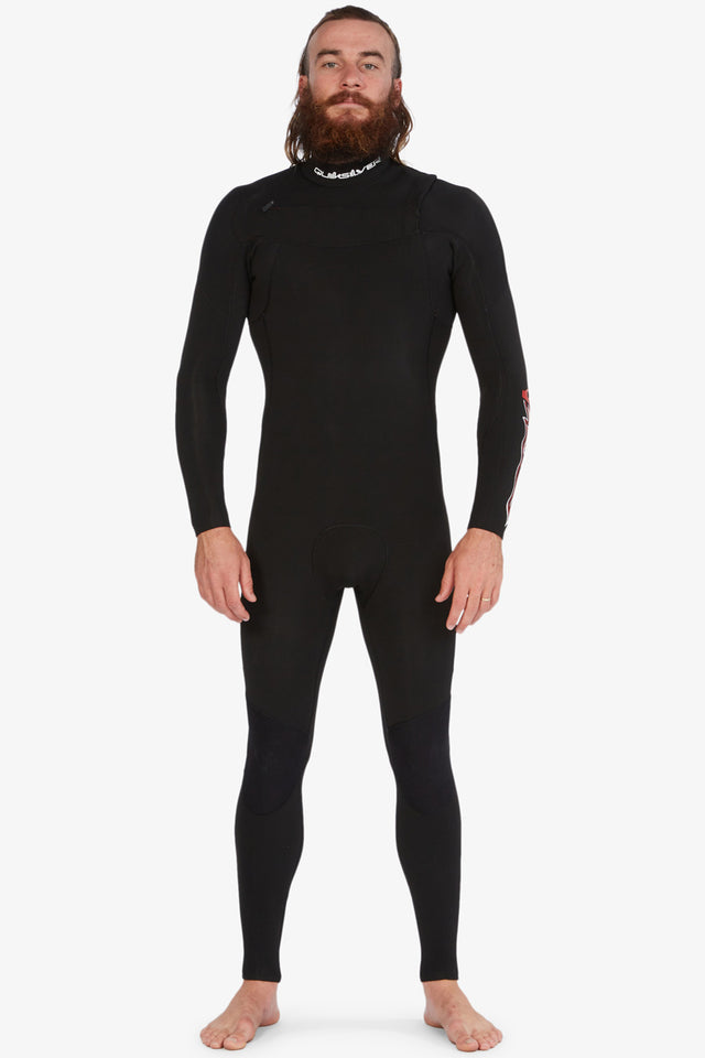 Quiksilver Men's 3/2mm Capsule Everyday Sessions Chest Zip Wetsuit