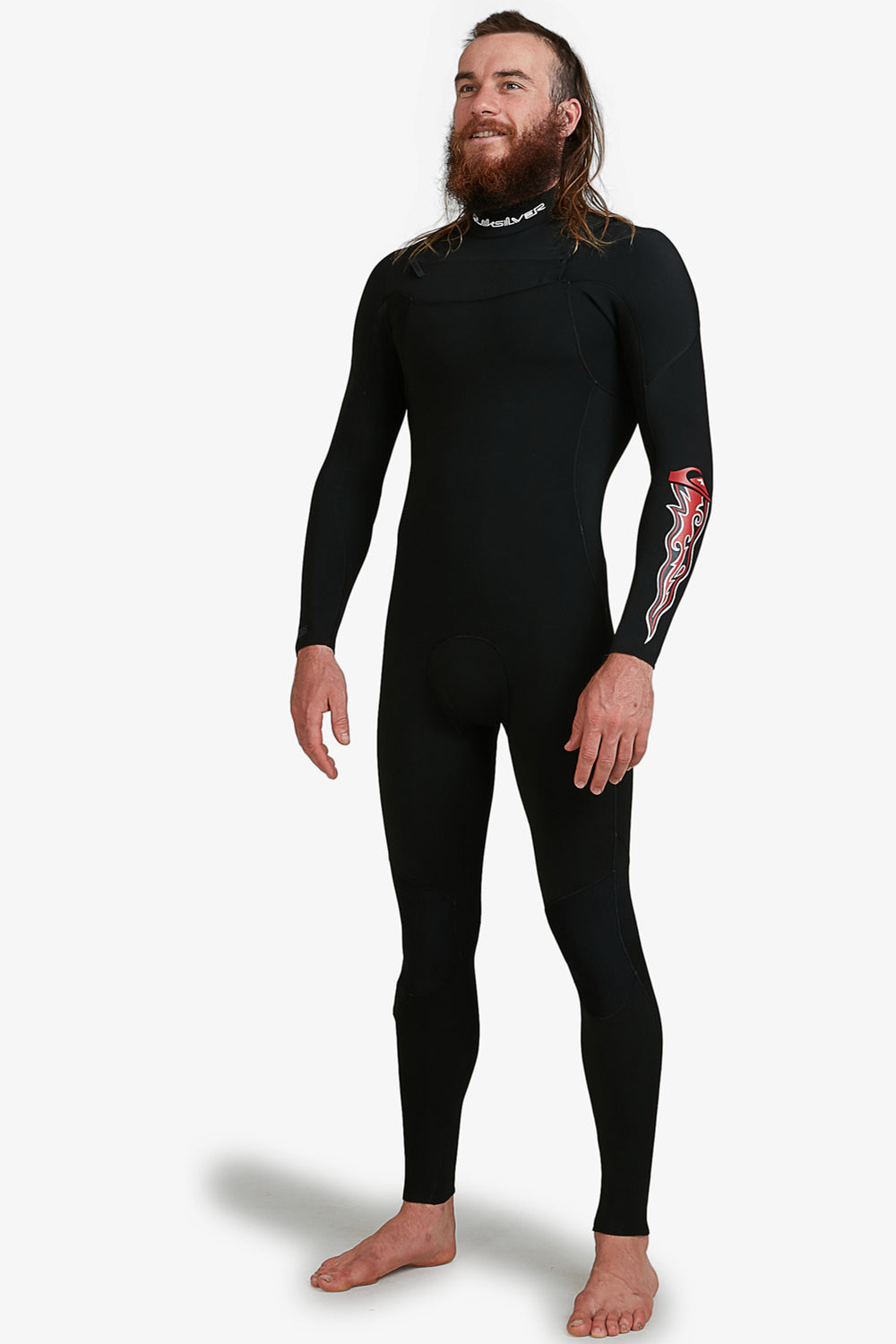 Quiksilver Men's 3/2mm Capsule Everyday Sessions Chest Zip Wetsuit