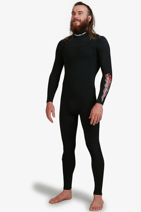 Quiksilver Men's 3/2mm Capsule Everyday Sessions Chest Zip Wetsuit