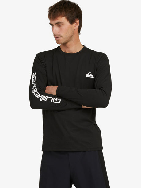 Quiksilver Mens Omni Session Long Sleeve UPF 50 Surf T-Shirt