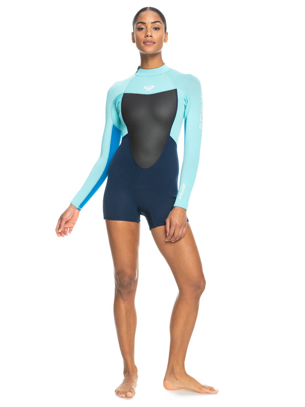 ROXY Womens 2/2mm Prologue Back Zip Long Sleeve Springsuit