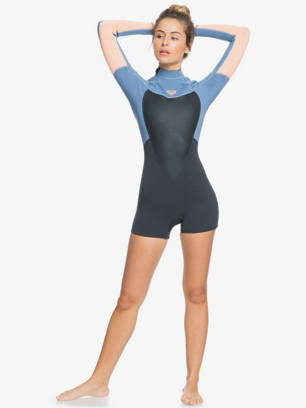 ROXY Womens 2/2mm Prologue Back Zip Long Sleeve Springsuit