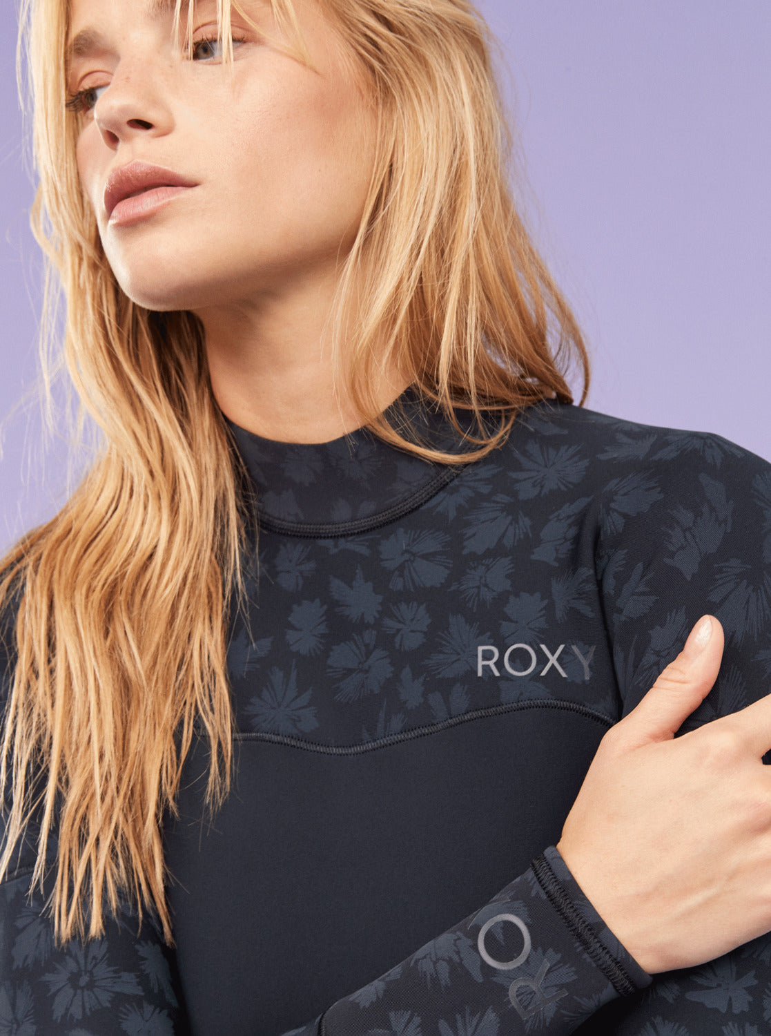 ROXY Womens 2mm Swell Series Long Sleeve Back Zip Springsuit