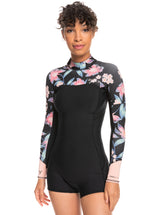 ROXY Womens 2mm Swell Series Long Sleeve Back Zip Springsuit