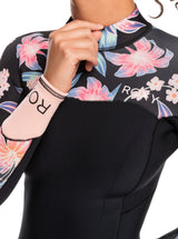 ROXY Womens 2mm Swell Series Long Sleeve Back Zip Springsuit