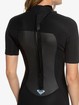 ROXY Womens 2/2mm Prologue Short Sleeve Back Zip Springsuit Wetsuit