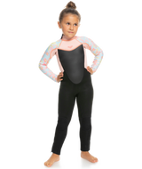 Roxy Girls (2-7yrs) 3/2mm Prologue Back Zip Steamer
