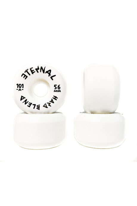 Eternal Skate Wheels 56mm (101A) Hard Blend White