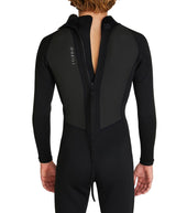 O'Neill Men's Factor 3/2mm Steamer Back Zip Wetsuit - Black