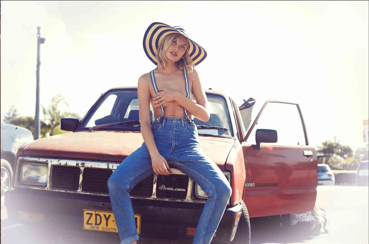 Fallen Broken Street The Rolling Stone Straw Hat | Sanbah Australia