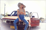 Fallen Broken Street The Rolling Stone Straw Hat | Sanbah Australia
