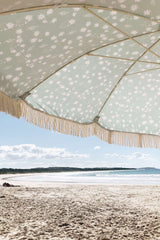Salty Shadows Umbrella Wooden - Flannel Flower Ash