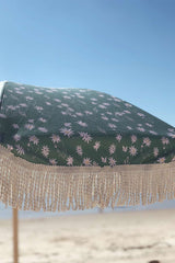 Salty Shadows Umbrella Wooden - Flannel Flower Ash