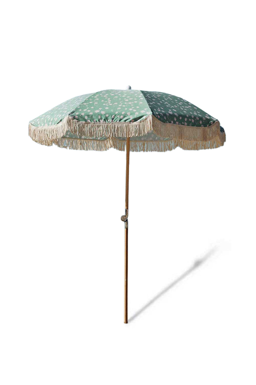 Salty Shadows Umbrella Wooden - Flannel Flower Ash