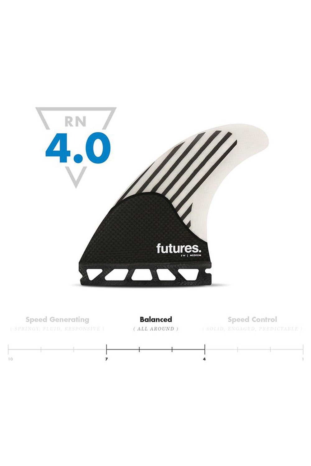 Futures Fins Firewire FW2 Thruster Fin - Thumbnail 4