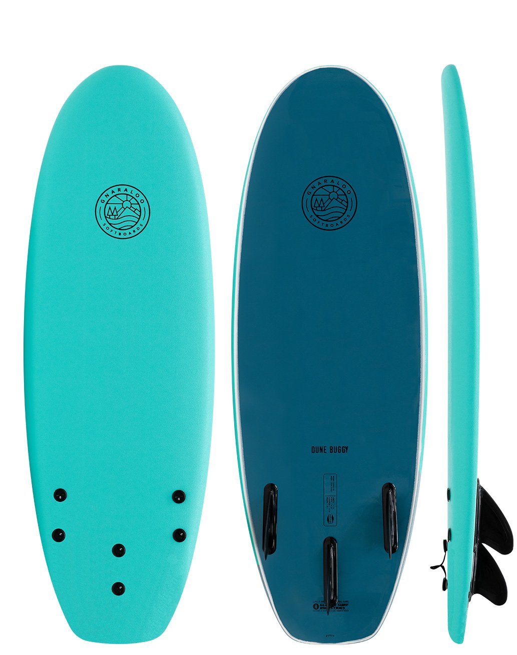 Gnaraloo Dune Buggy 4'10ft Softboard - Comes with fins