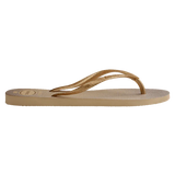 Havaianas Slim Gloss Golden Thongs