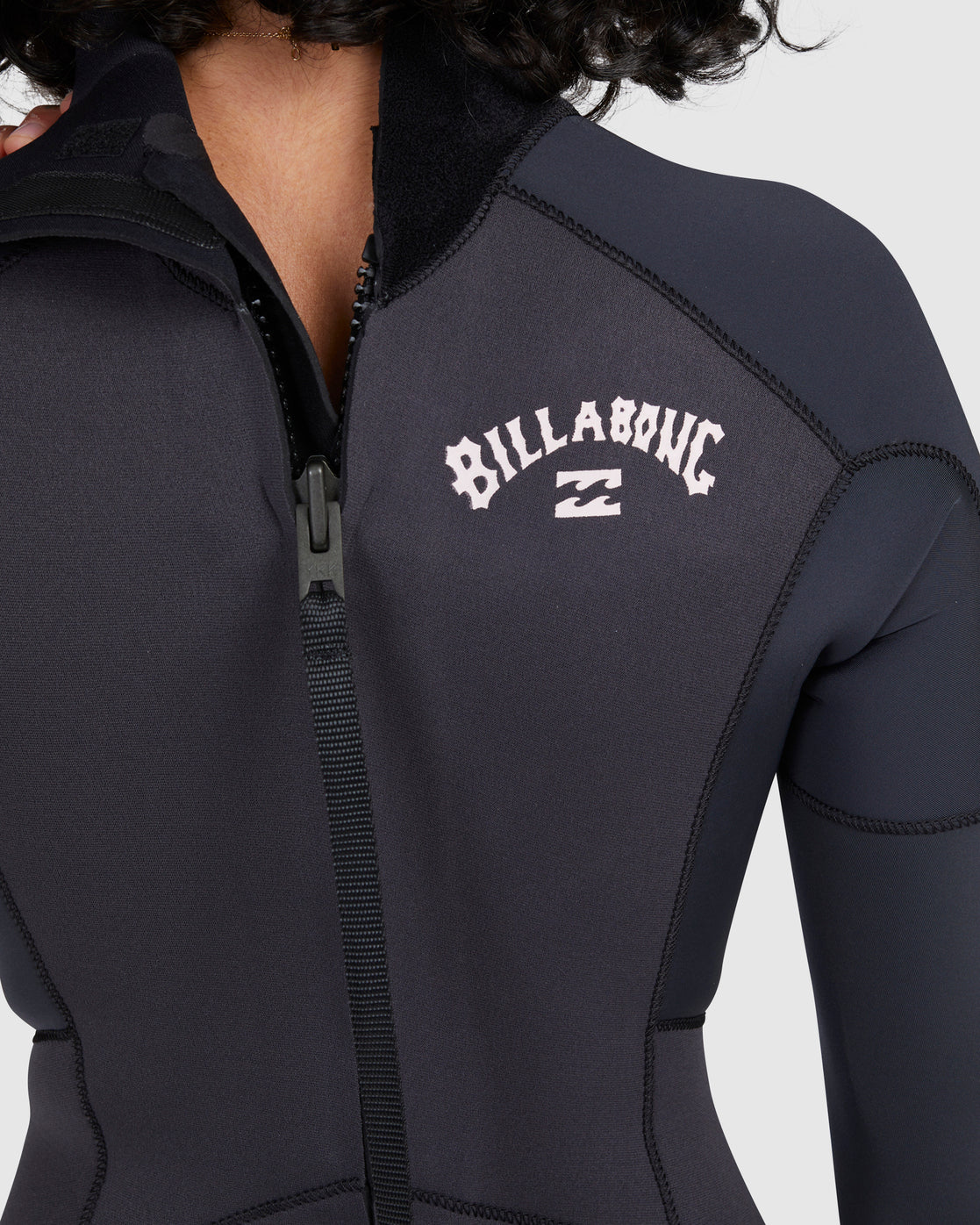 Billabong Women's 3/2mm Launch Back Zip Steamer Wetsuit
