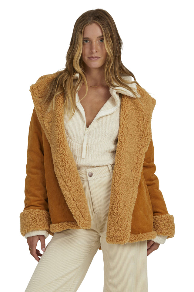 Billabong Womens Love Flow Corduroy Jacket Sanbah Australia