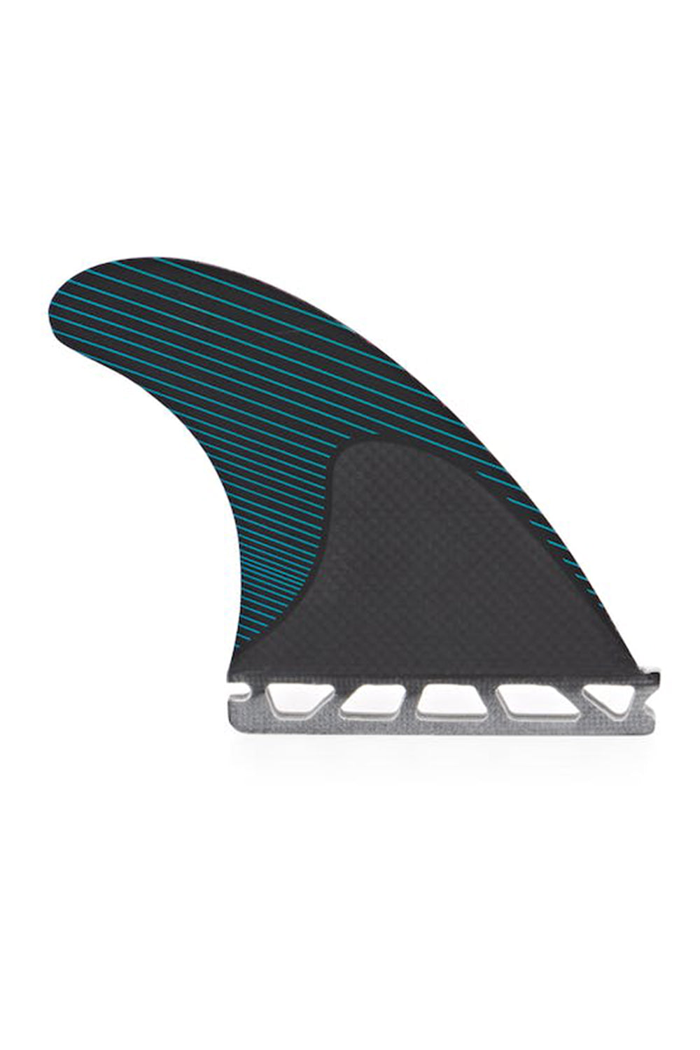 Futures Fins Mayhem Small Thruster Fin Set - Pink/Teal