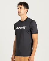 Hurley Mens One And Only Short Sleeve Rash Shirt