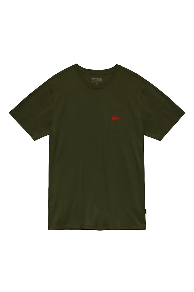 Florence Marine X Mens Burgee Organic Pocket T-Shirt | Sanbah Australia