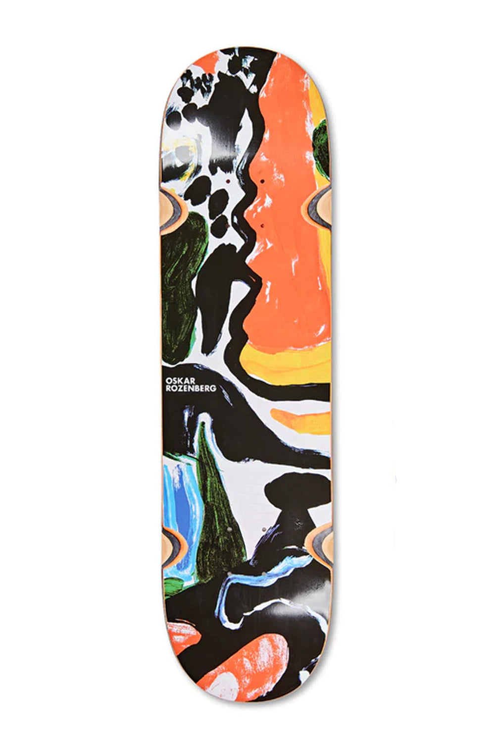 Polar Skate Co | Oski Rozenberg Facescape Skateboard Deck Wheel Wells - 8.25"