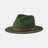 Brixton Messer Fedora - Moss | Sanbah Australia