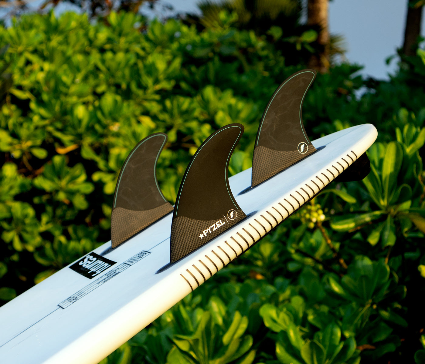 Futures Fins Pyzel Thruster Set - Medium – Sanbah Australia