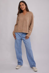 Rhythm Women's Sloane V Neck Knit