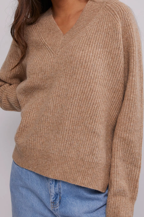 Rhythm Women's Sloane V Neck Knit