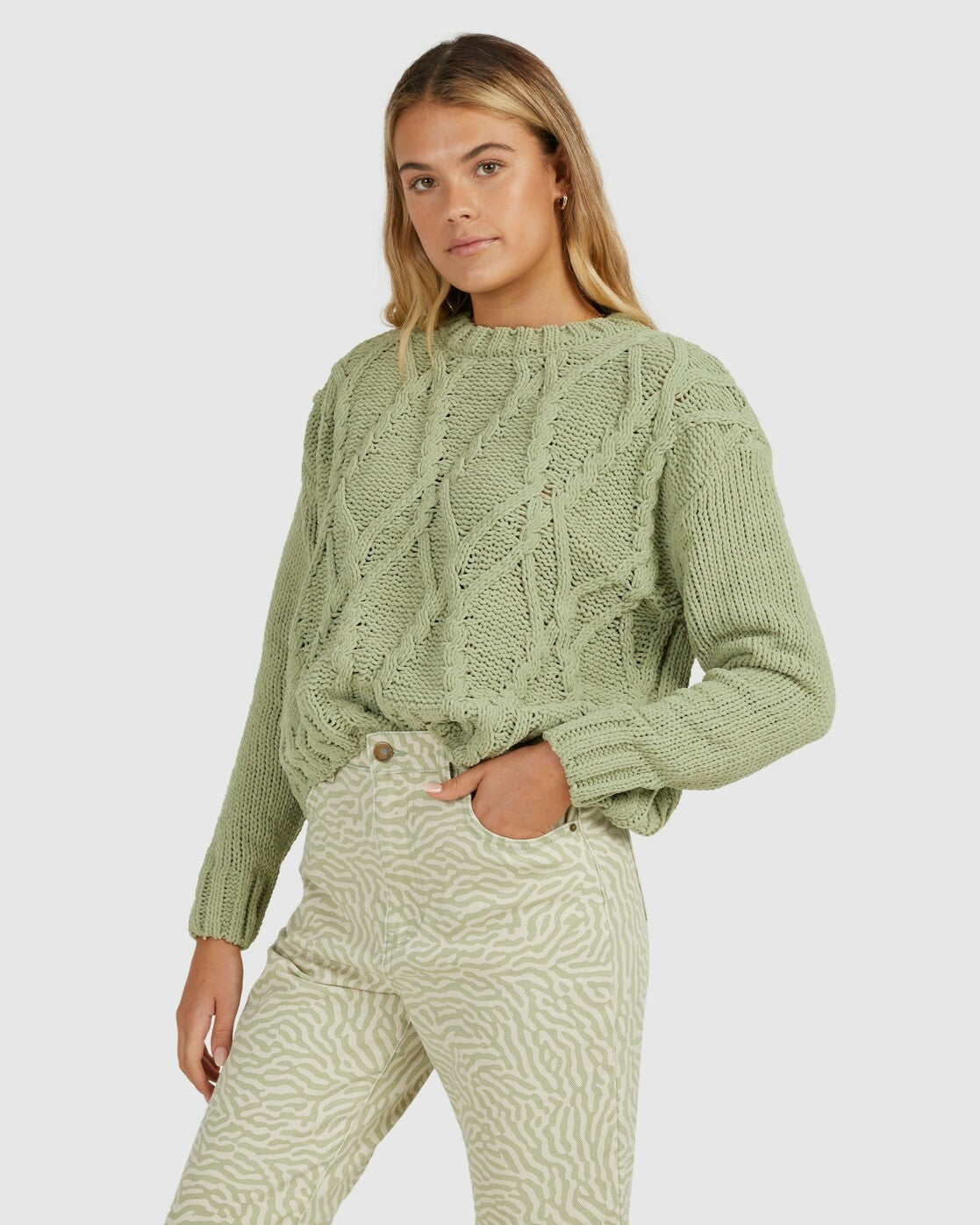 Billabong Women's Only Mine Crew Neck Sweater | Sanbah Australia