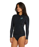 O'Neill Women's Bahia 1.5mm Full Zip Wetsuit Jacket