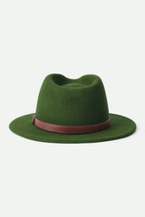 Brixton Messer Fedora - Moss | Sanbah Australia