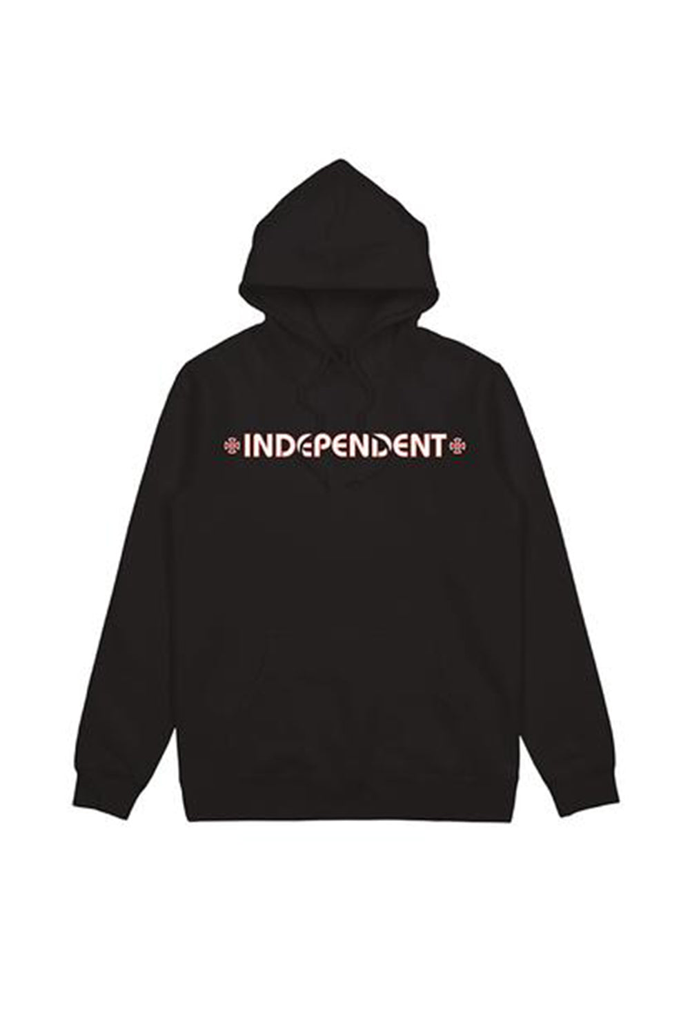 Independent Bar Cross Youth Pop Hood - Black