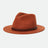 Brixton Messer Fedora - Caramel | Sanbah Australia